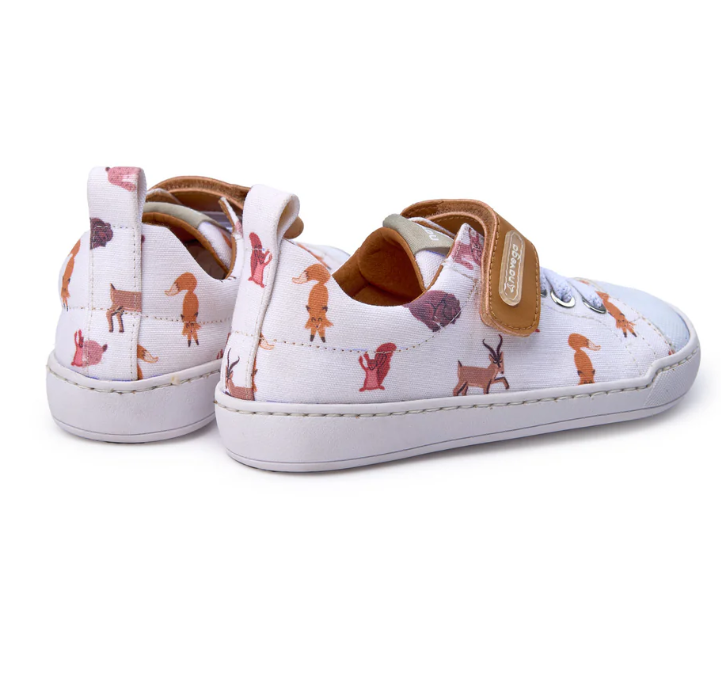 Navega - Zapatillas Barefoot Textil - Animales