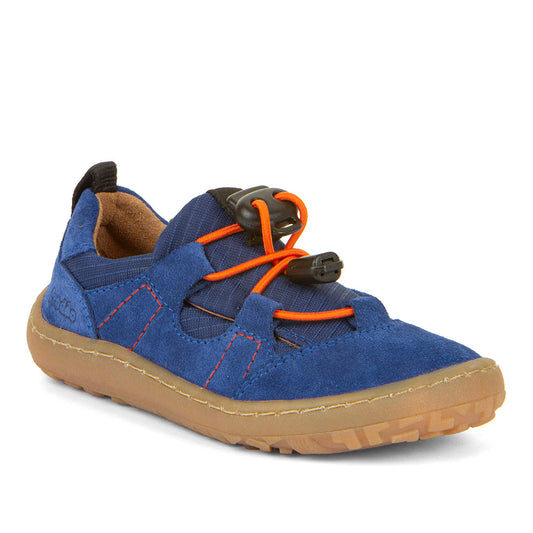 Froddo - Zapatillas Barefoot Track - Piel y Textil - Azul Eléctrico