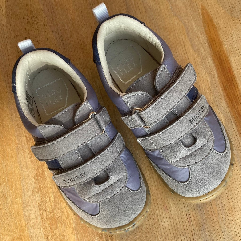 Piruflex - Barefoot Nylon Sneakers - Grey PF174