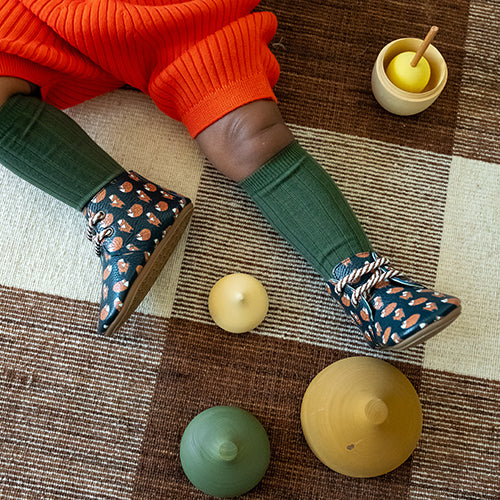 Little Nest - Mighty Shoes - Respectful Boot - Foxes