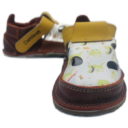 Vivid Crocodile - Sandalia respetuosa - Cuddle Shoes