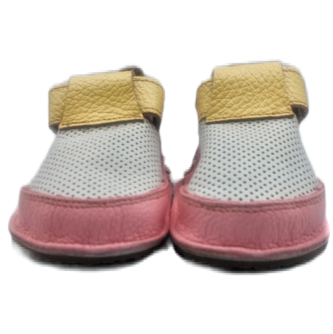 Kiko Microperforat Pink - Environmentally friendly sandal - Cuddle Shoes