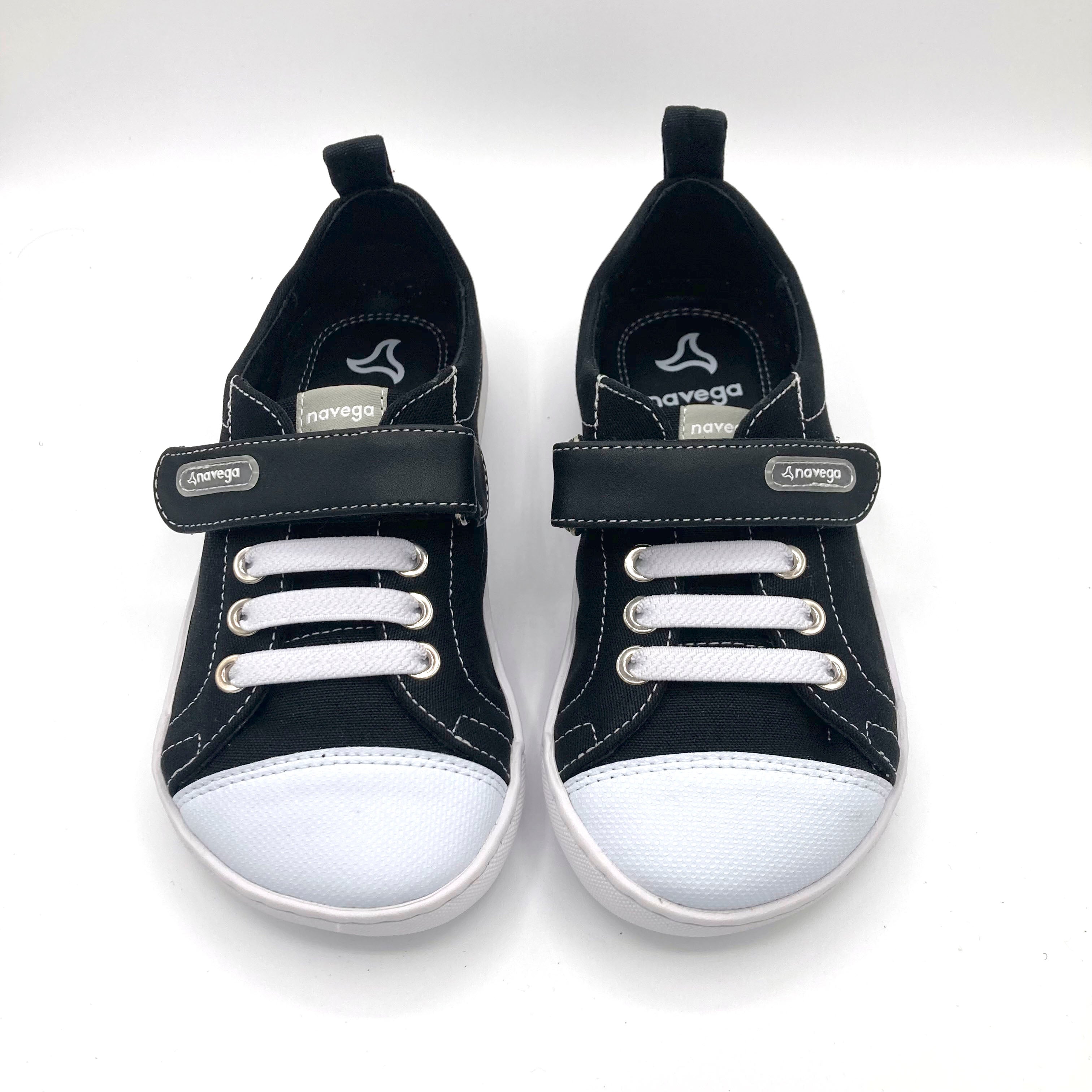 Navega - Textile Barefoot Sneakers - Urban Black