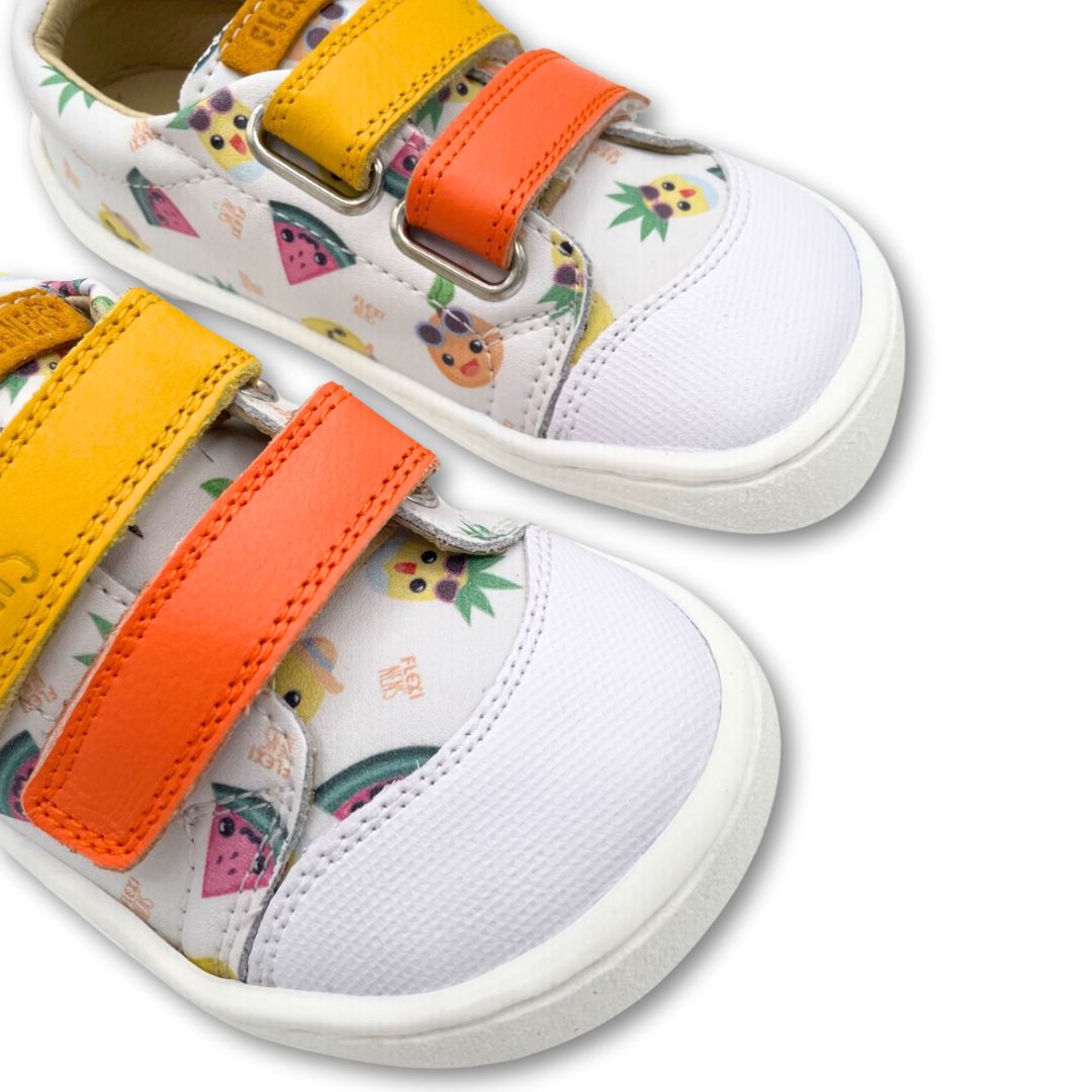 Zapatillas Deportivas Barefoot - FlexiNens - Estampado Frutas - 9000R