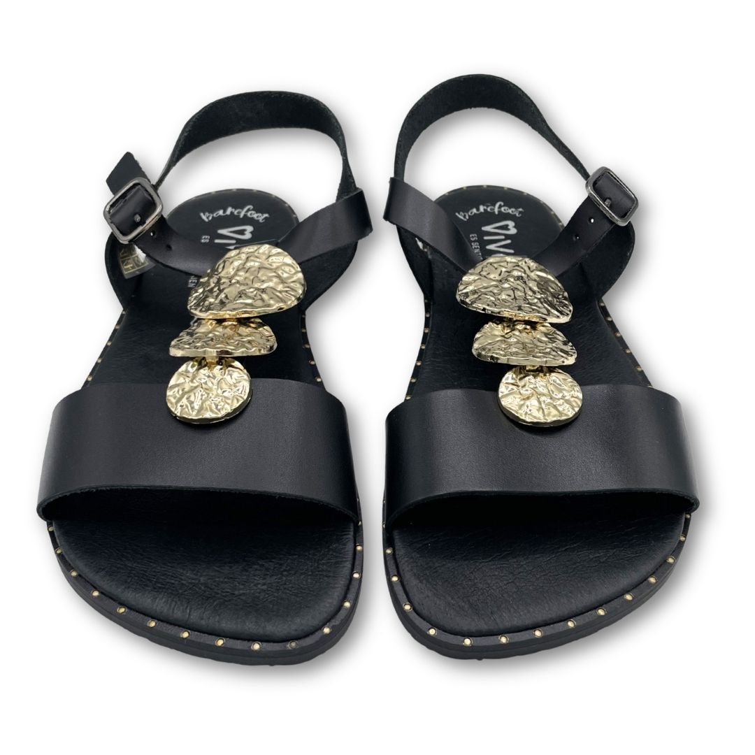 Sandalia Barefoot Adulto - Vivant - Bali Negro