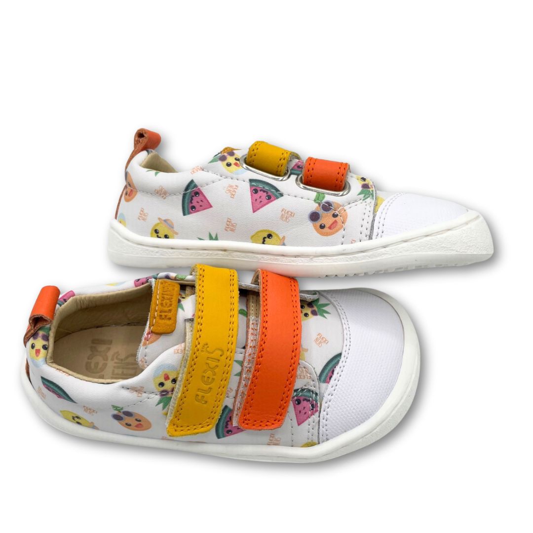 Zapatillas Deportivas Barefoot - FlexiNens - Estampado Frutas - 9000R