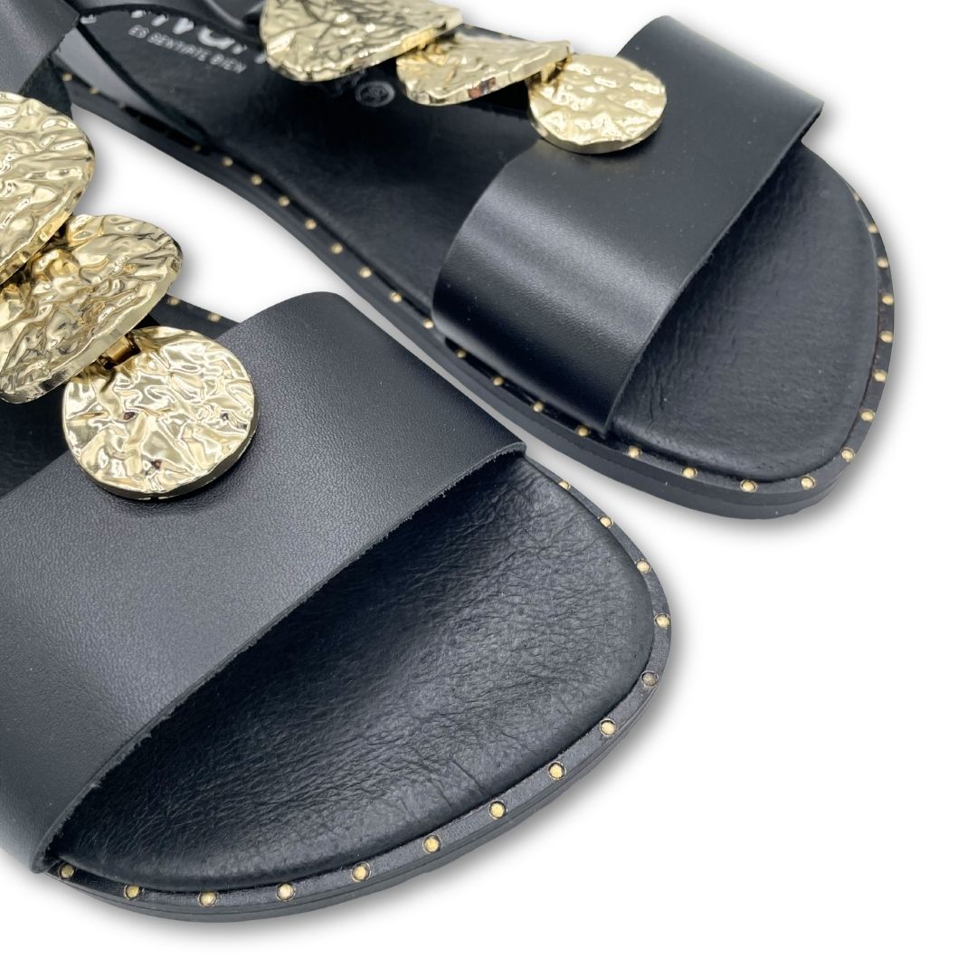 Sandalia Barefoot Adulto - Vivant - Bali Negro
