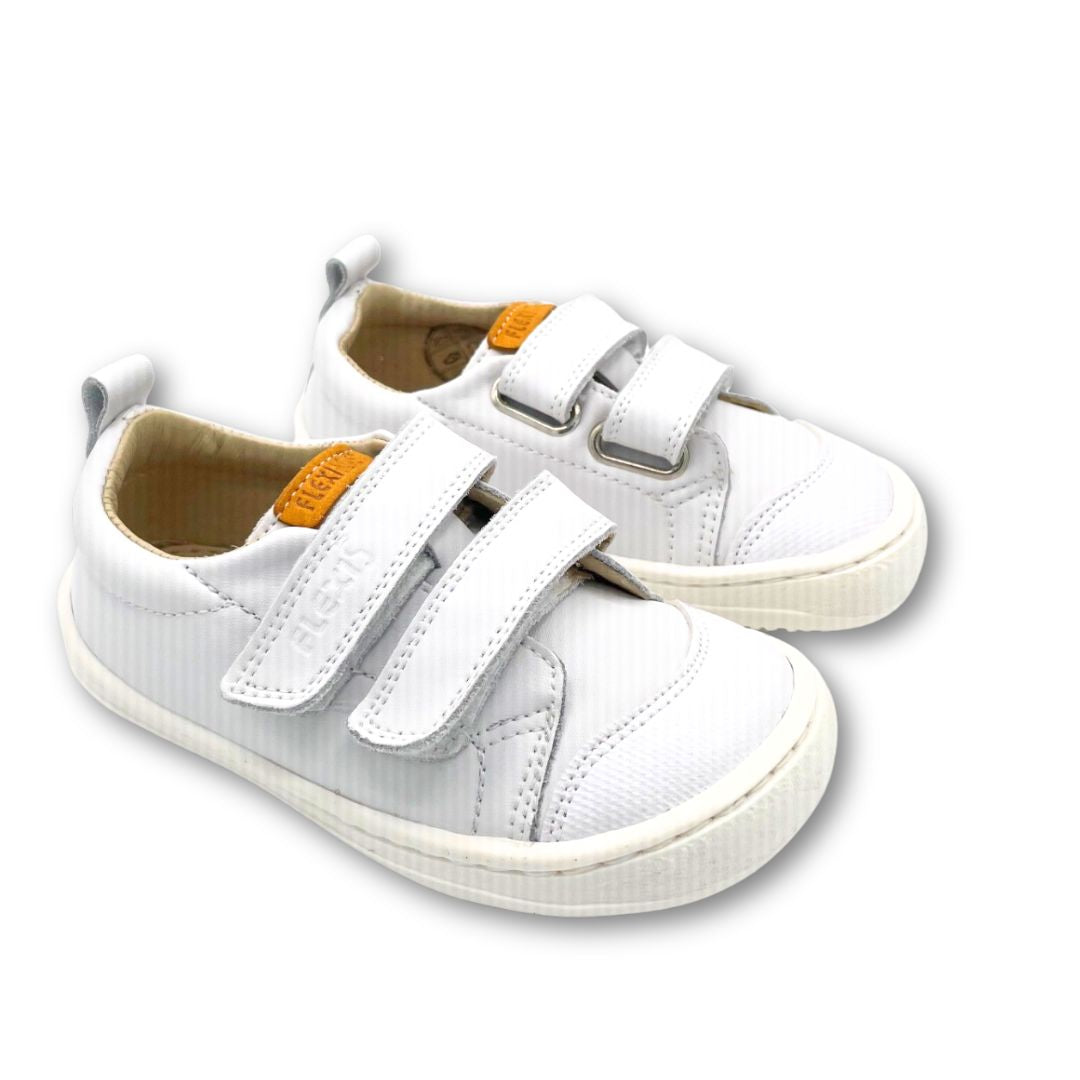 Zapatillas Deportivas Barefoot - FlexiNens - Blanco Salvaje - 9000R
