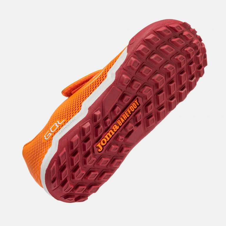 Zapatillas Fútbol Barefoot - Joma - Multitaco 2607 Naranja Turf
