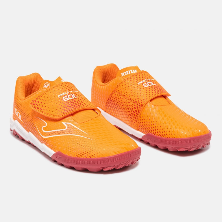 Zapatillas Fútbol Barefoot - Joma - Multitaco 2607 Naranja Turf