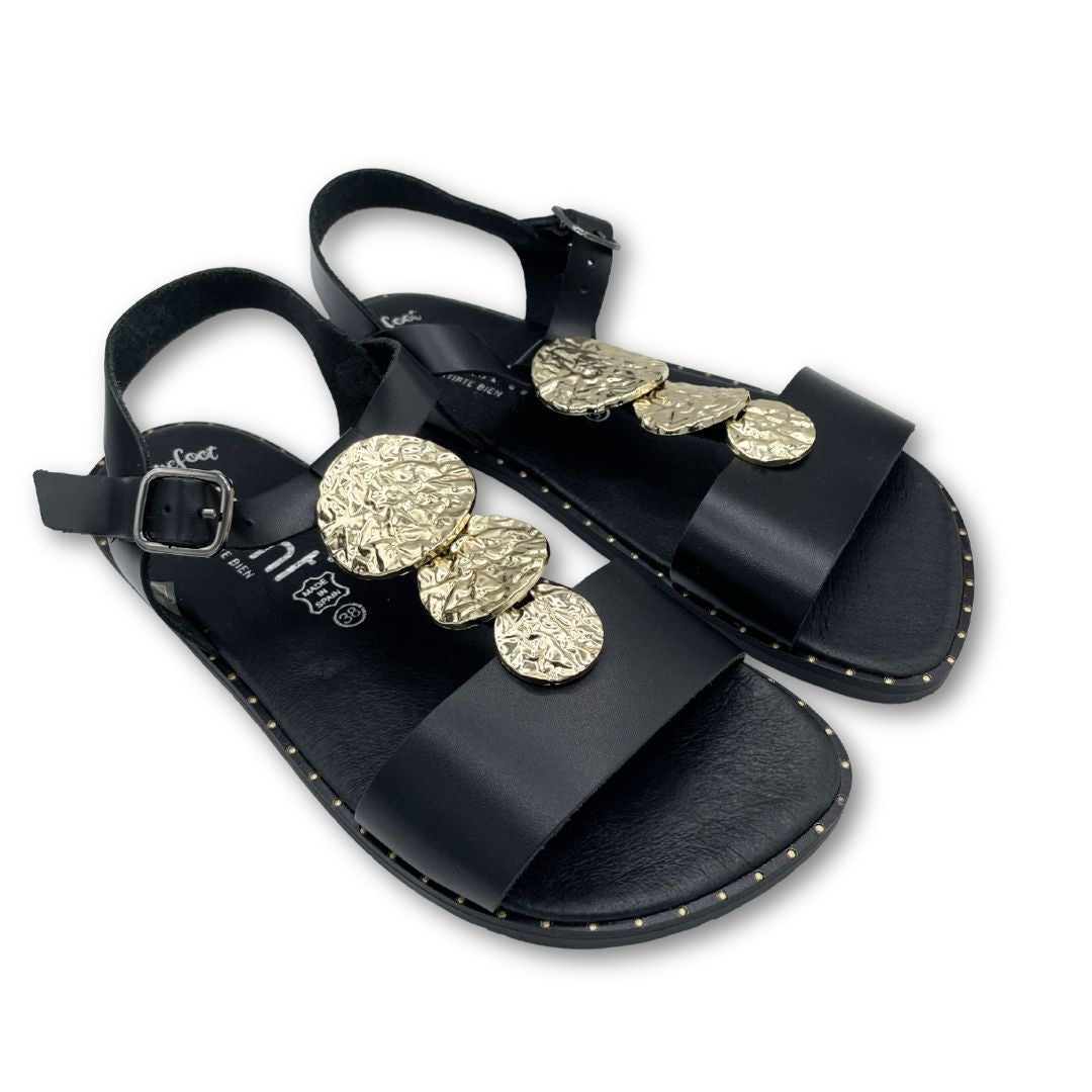 Sandalia Barefoot Adulto - Vivant - Bali Negro