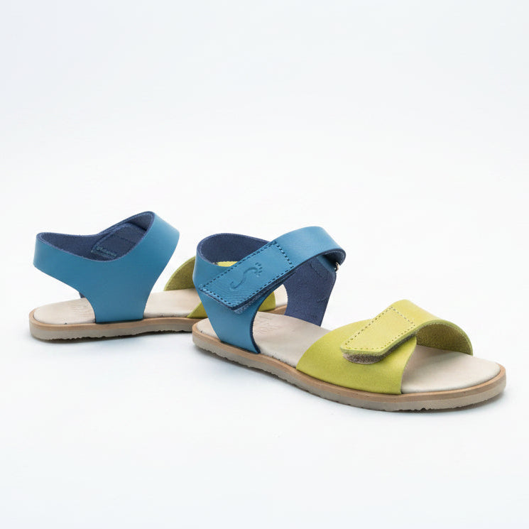 Sandalias Barefoot 423-Li - Flexinens - Piel - Limoncello Agua