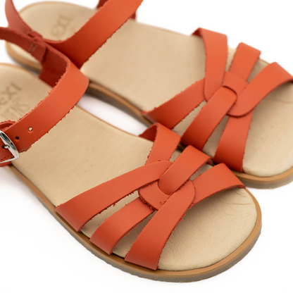 FlexiNens - Sandalias Respetuosas 5759-PR Piel - Teja