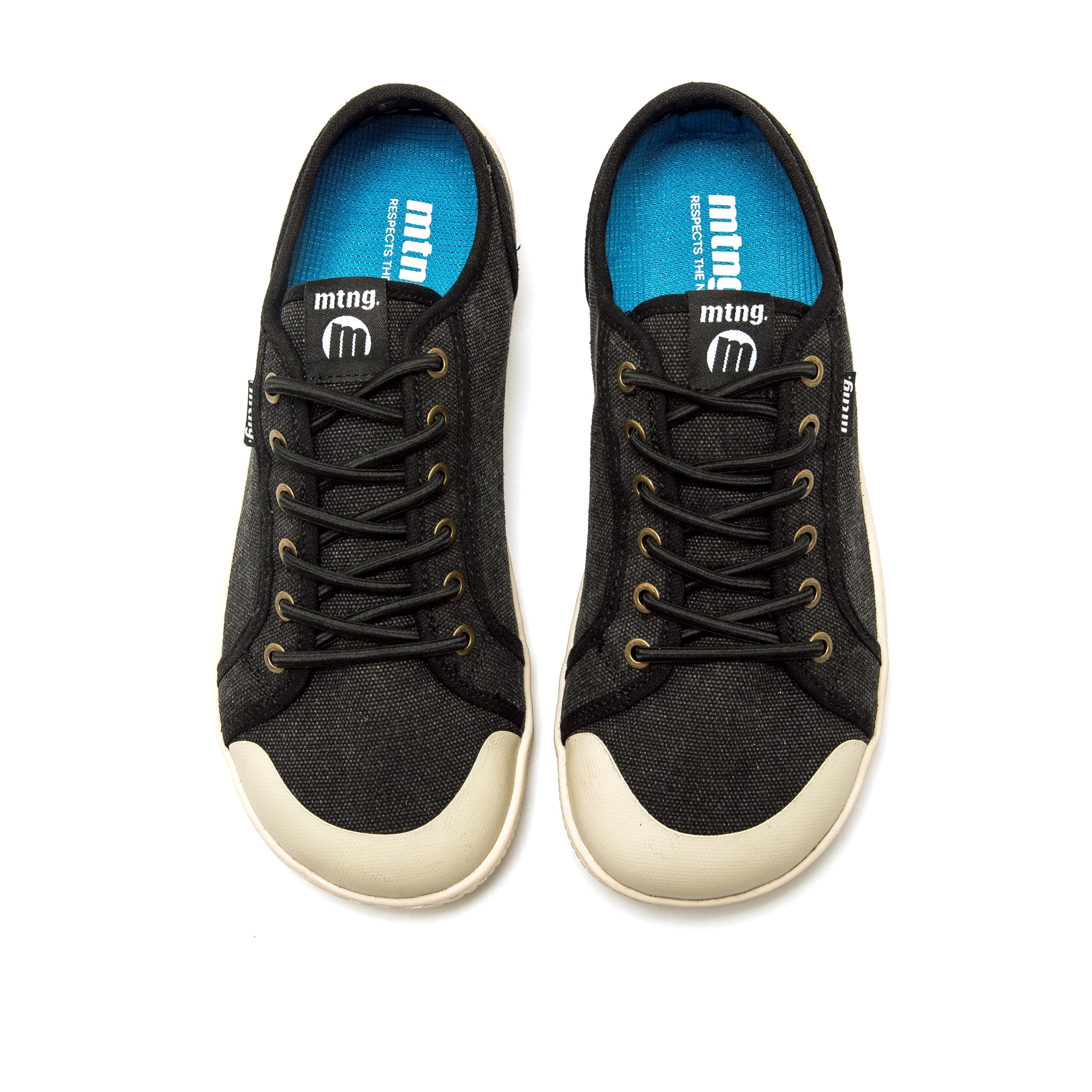 Zapatillas Deportivas Barefoot - Mustang - Free Aria Lona Negro 59398