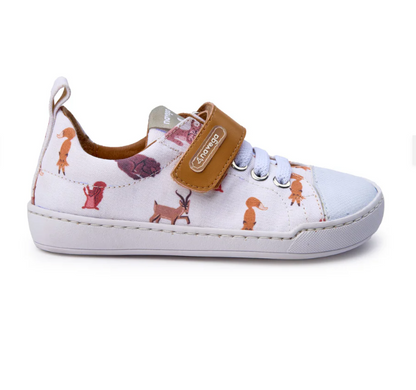 Navega - Zapatillas Barefoot Textil - Animales