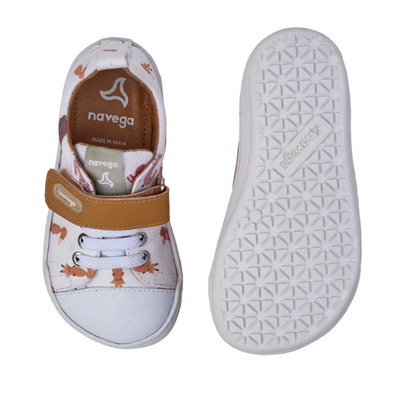 Navega - Zapatillas Barefoot Textil - Animales