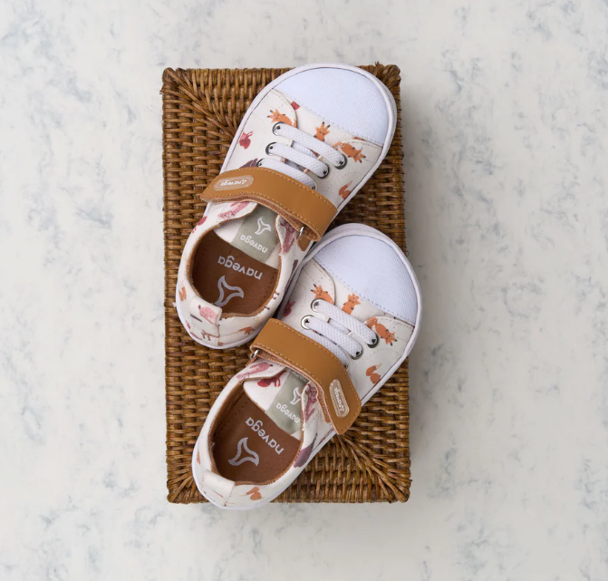 Navega - Zapatillas Barefoot Textil - Animales
