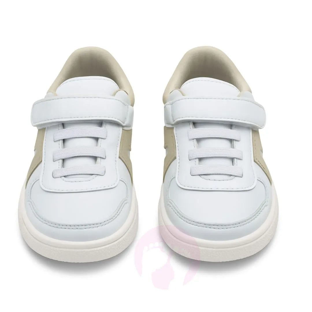 Coqueflex - Zapatilla Deportiva Barefoot - 4389 Blanco Latte Microfibra