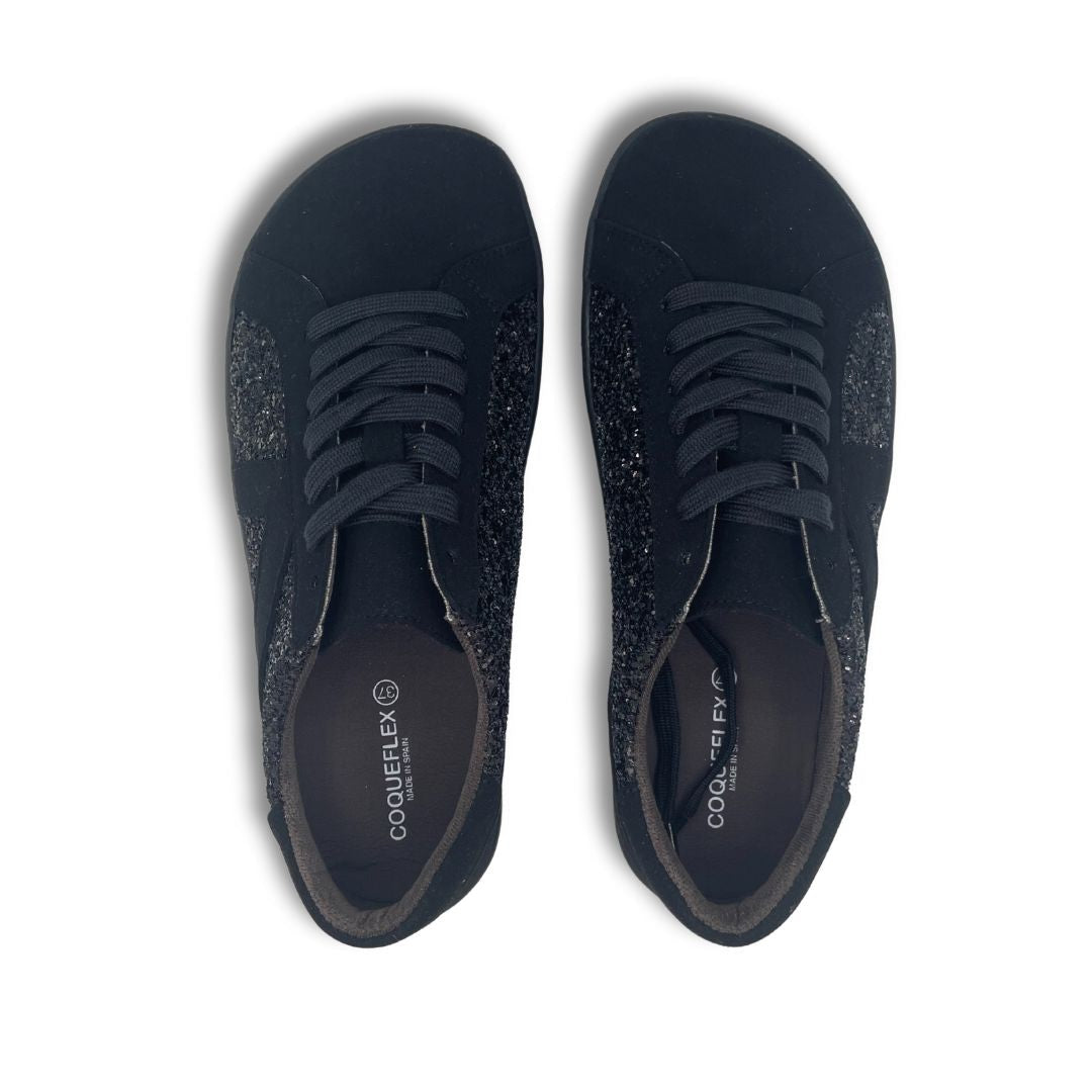 Coqueflex - Barefoot Combi 6 Sneaker - Black 15503