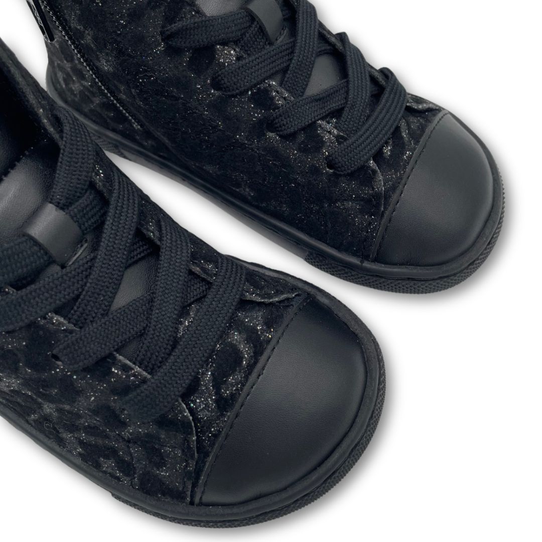 Botín Barefoot Roller Galaxia - Coqueflex - Negro 15500