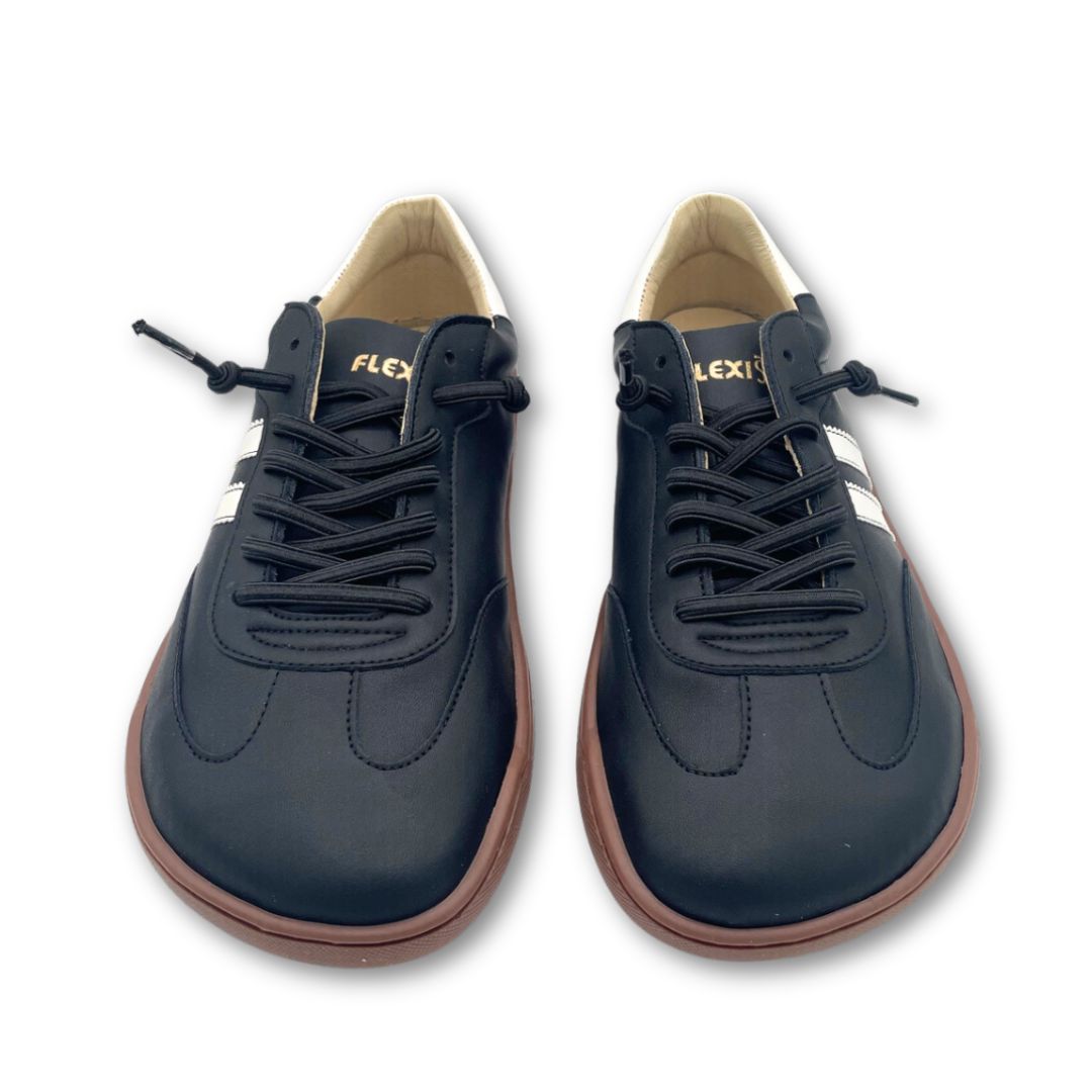 Zapatillas Deportivas Barefoot Adulto - FlexiNens - Negro - 9028X