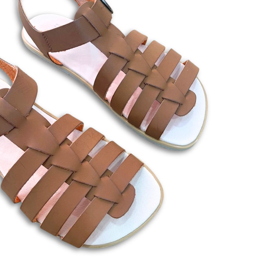Sandalias Barefoot 5146-PR- Flexinens - Vaqueta Roble