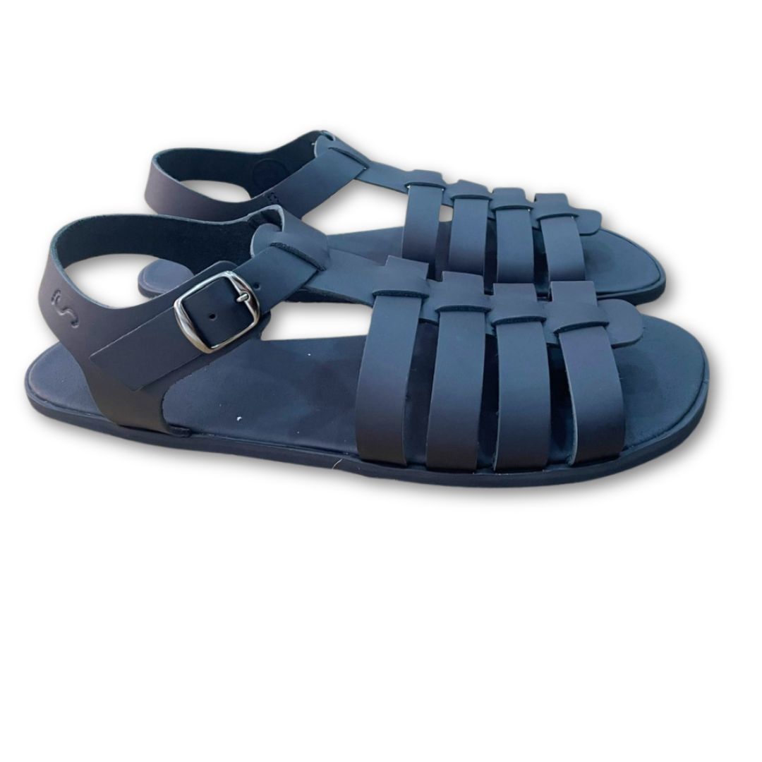 Sandalias Barefoot 5146-PR- Flexinens - Box Negro