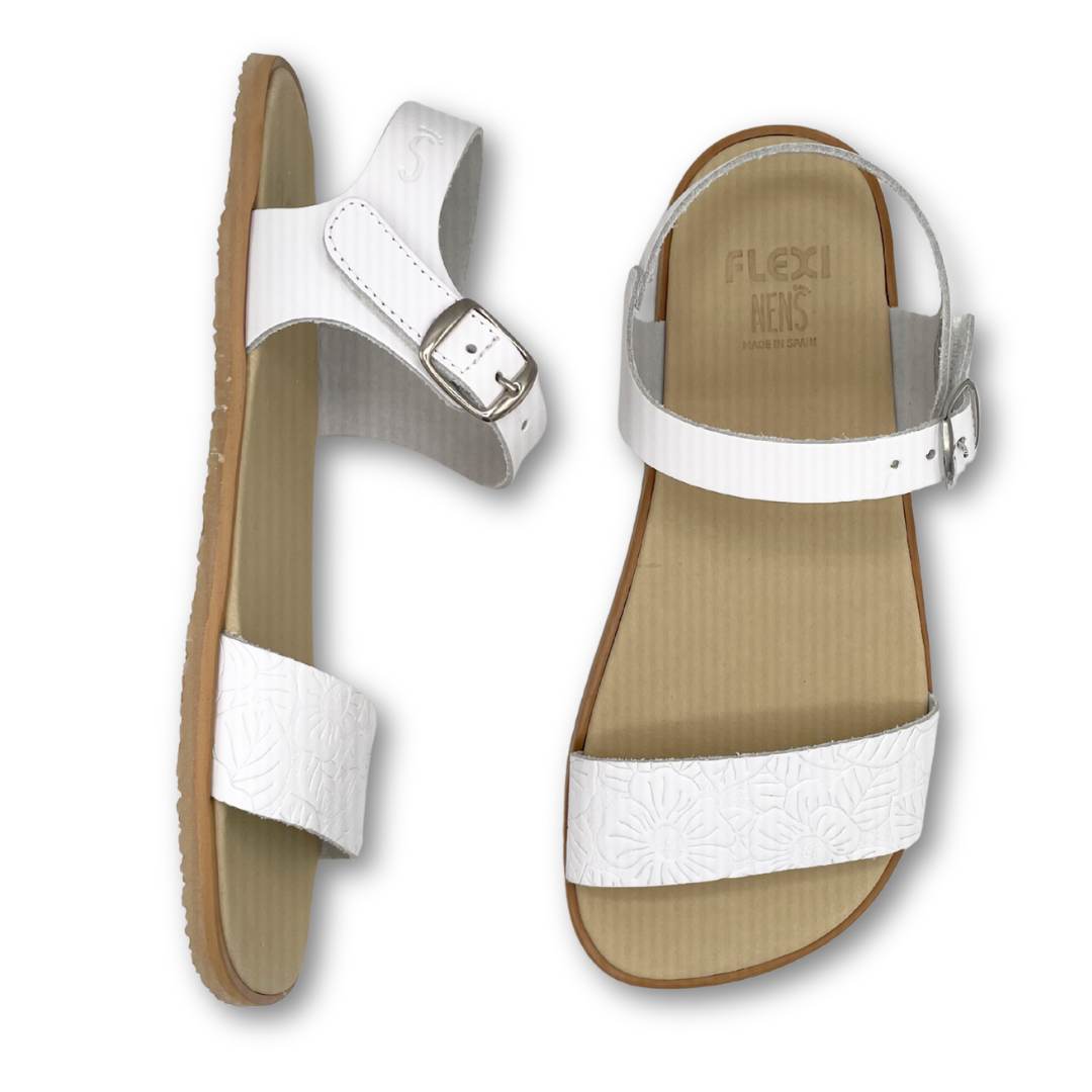 Sandalias Barefoot 5753-PR - FlexiNens - Box Blanco