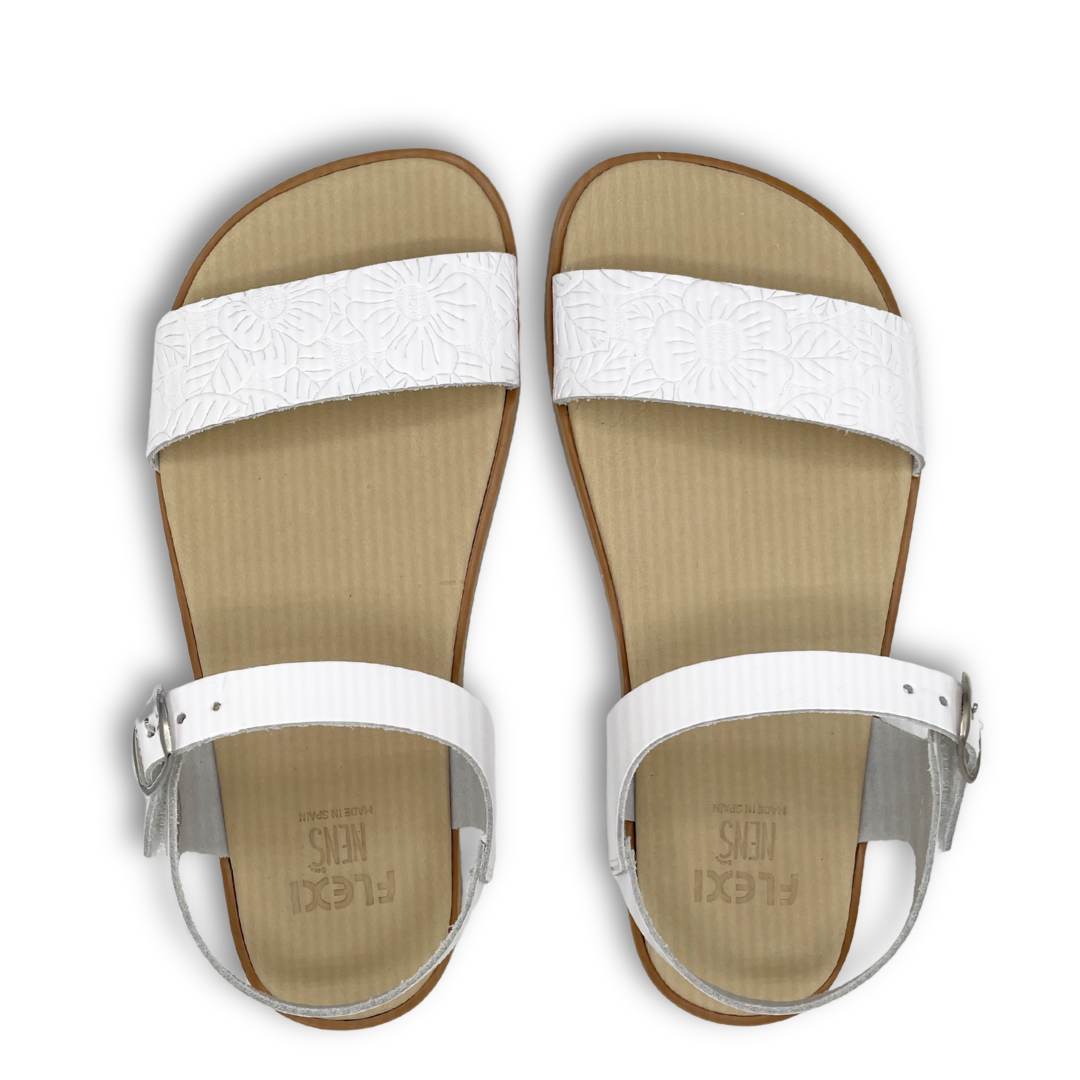 Sandalias Barefoot 5753-PR - FlexiNens - Box Blanco