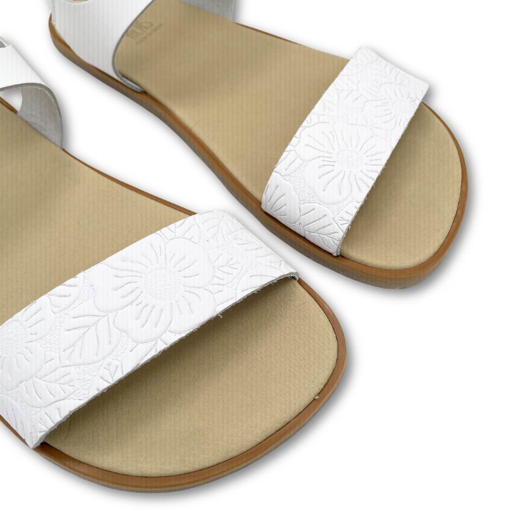 Sandalias Barefoot 5753-PR - FlexiNens - Piel Blanca