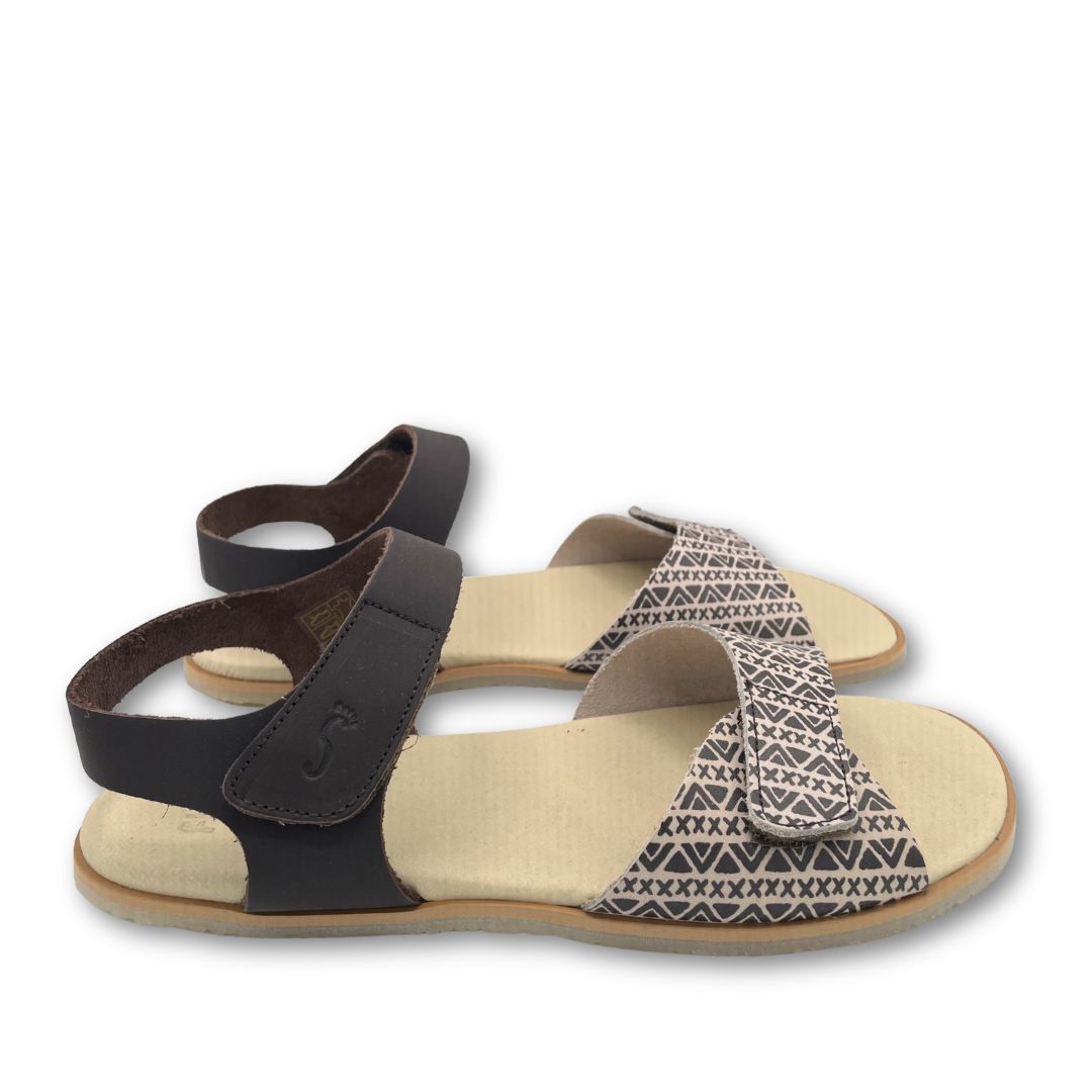 Sandalias Barefoot Transición 423-LT- FlexiNens - Yucatán Box Marrón