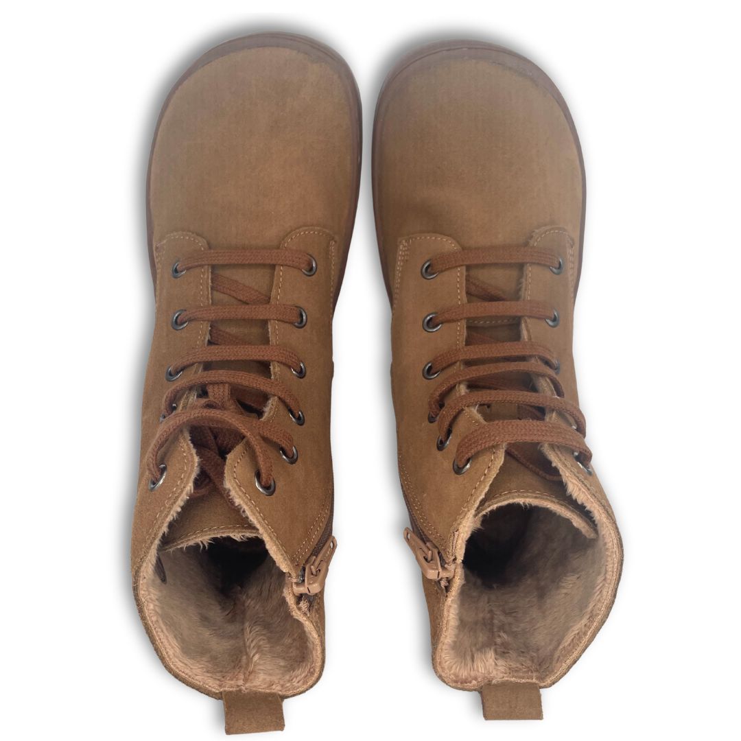 Bota Barefoot Adulto - FlexiNens - Serraje Taupe - 9085R