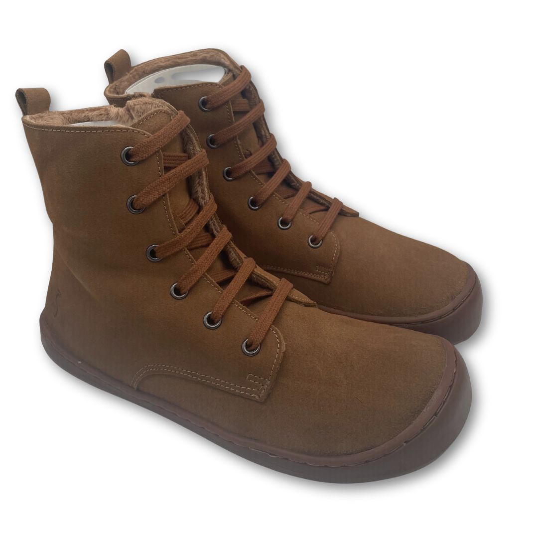 Bota Barefoot Adulto - FlexiNens - Serraje Taupe - 9085R