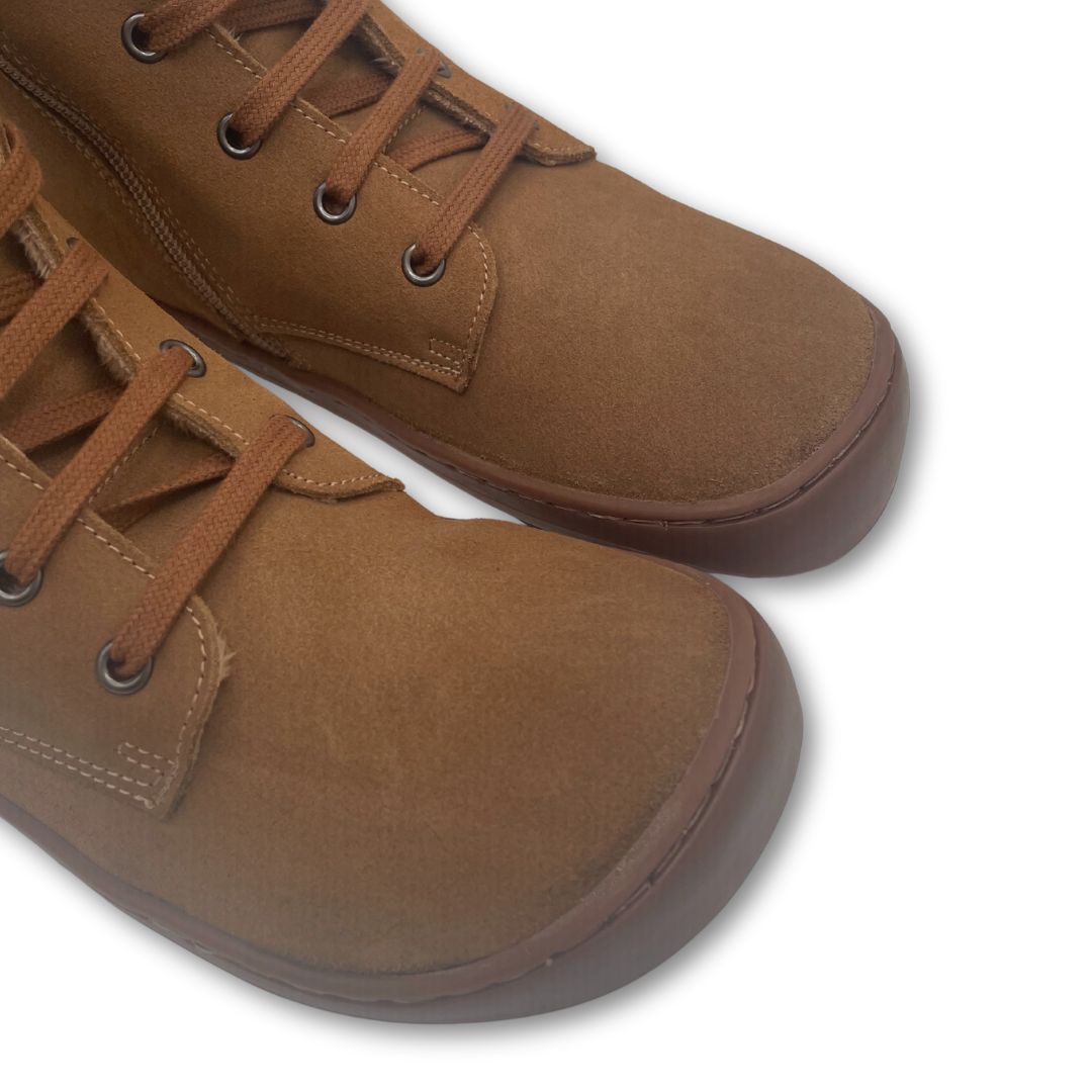 Bota Barefoot Adulto - FlexiNens - Serraje Taupe - 9085R