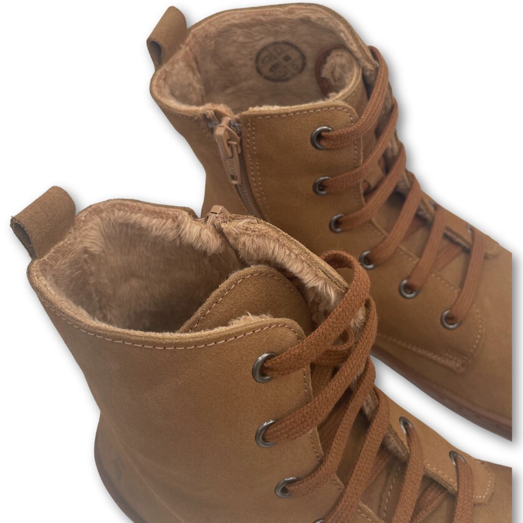 Bota Barefoot Adulto - FlexiNens - Serraje Taupe - 9085R