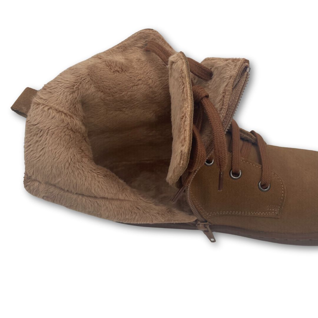 Bota Barefoot Adulto - FlexiNens - Serraje Taupe - 9085R