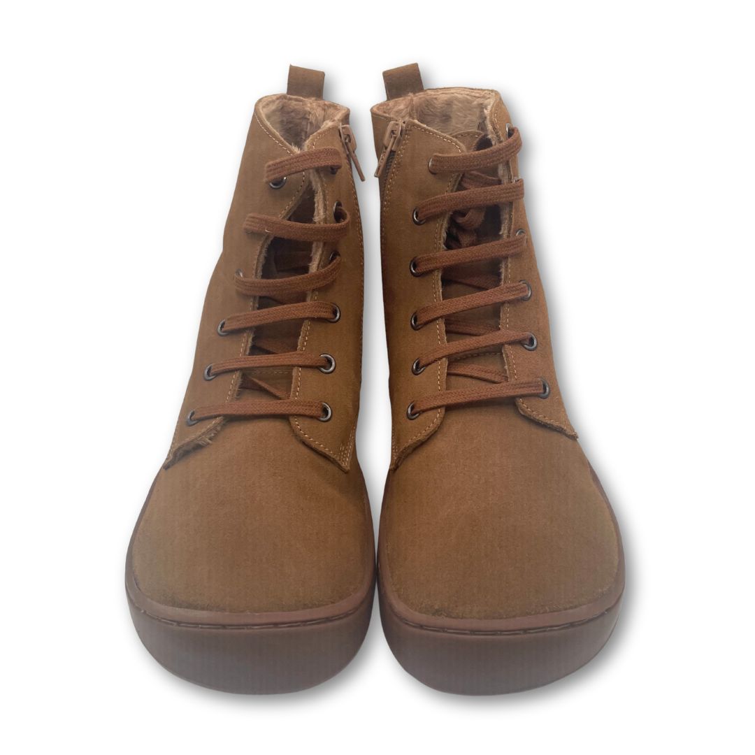 Bota Barefoot Adulto - FlexiNens - Serraje Taupe - 9085R