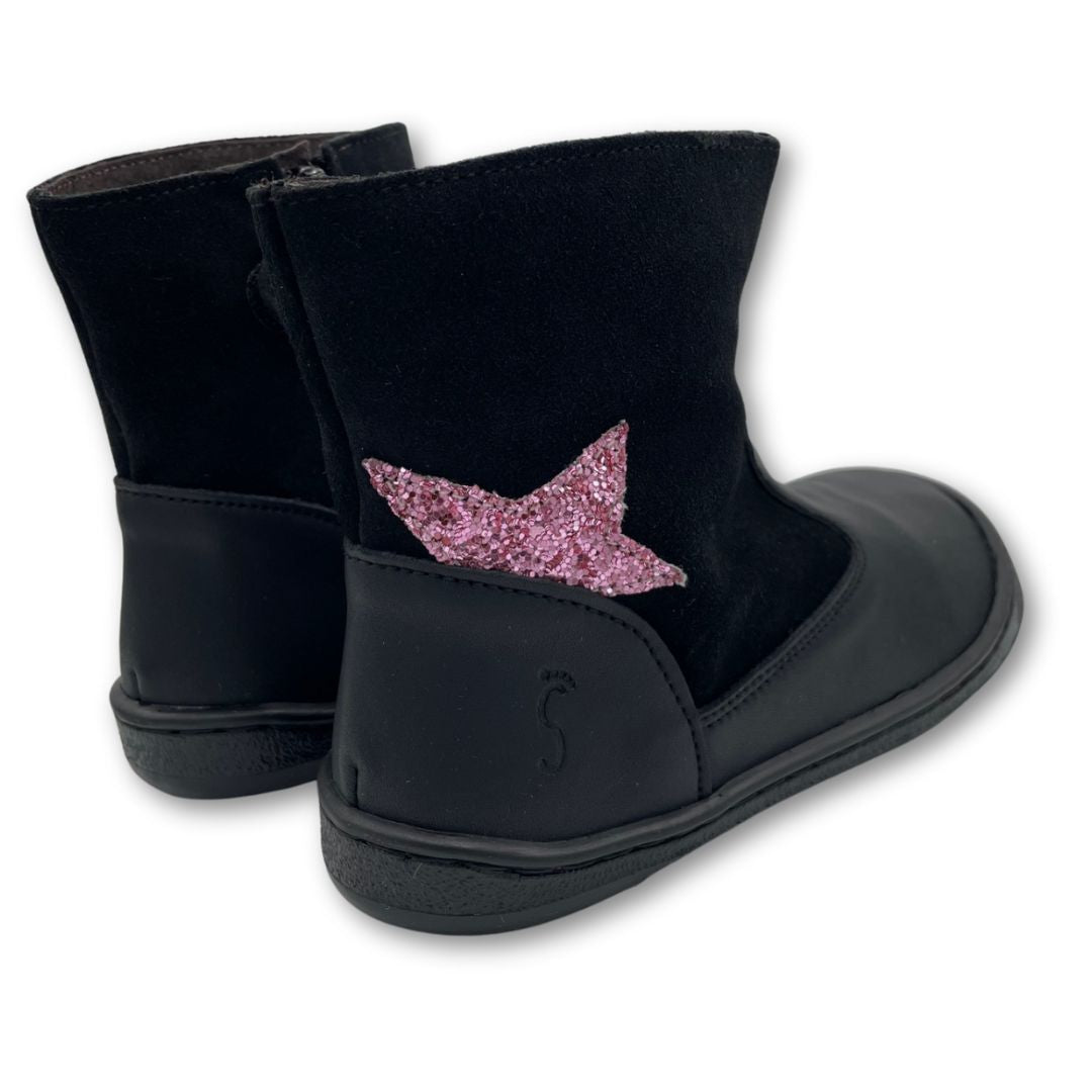 Bota Barefoot - FlexiNens - Serraje Negro - 9058R