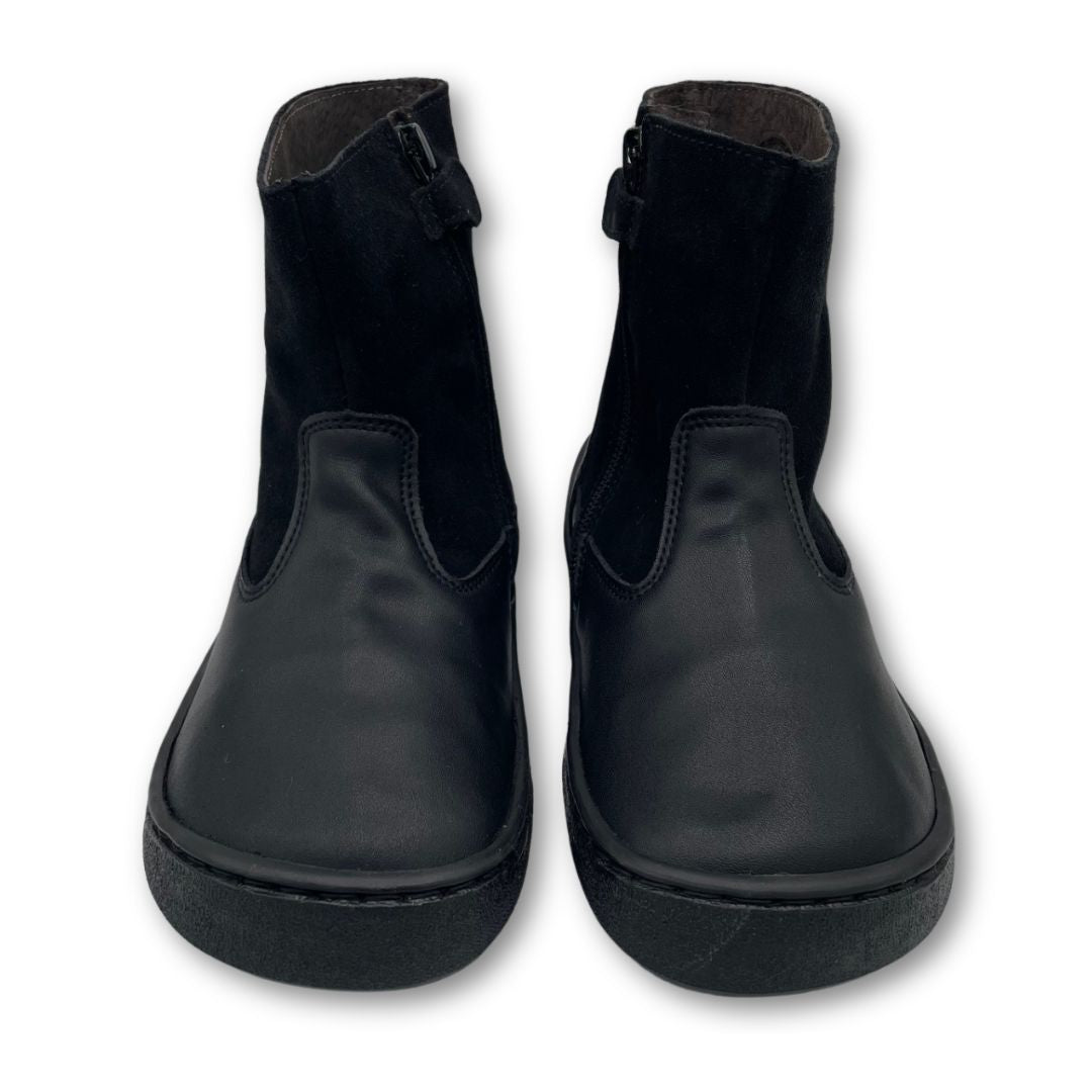 Bota Barefoot - FlexiNens - Serraje Negro - 9058R