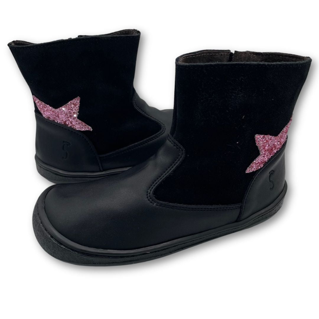 Bota Barefoot - FlexiNens - Serraje Negro - 9058R