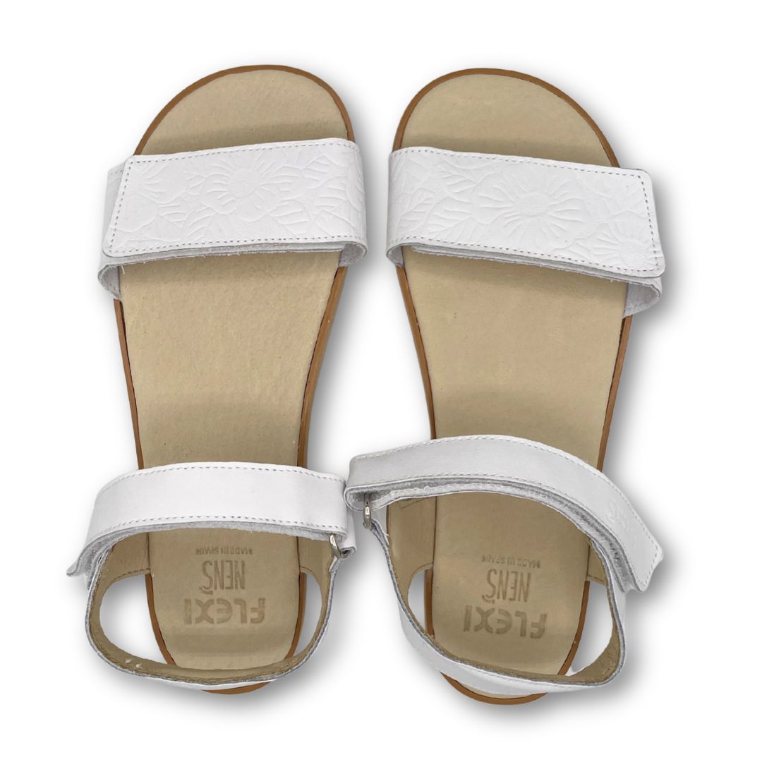 Sandalias Barefoot 70145-LI - FlexiNens - Salvaje Blanco