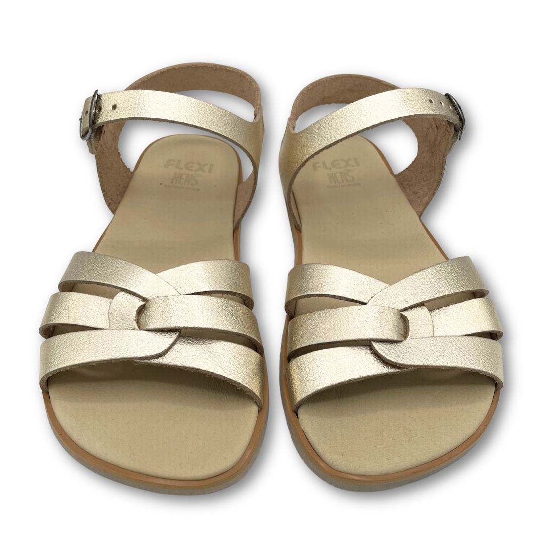 Sandalias Barefoot 5759-PR - FlexiNens - Piel Caprone Cava