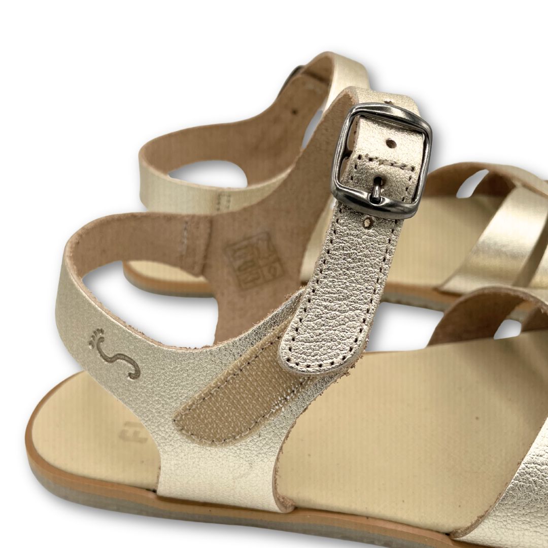 Sandalias Barefoot 5759-PR - FlexiNens - Piel Caprone Cava