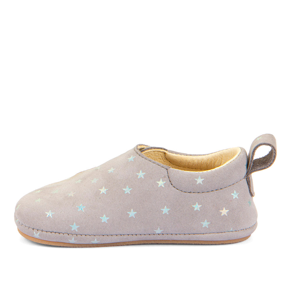 Zapatillas Barefoot Prewalkers - Piel Ante Hidrófuga - Gris G1130020-2