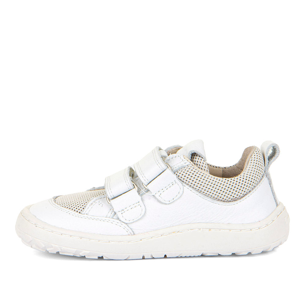 Froddo - Barefoot Base Shoes - Leather and Textile - White