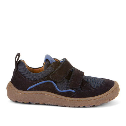 Froddo - Zapatillas Barefoot Base - Piel y Textil - Azul Marino