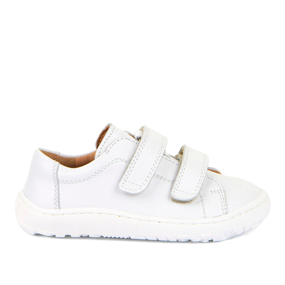 Zapatillas Deportivas Barefoot Base - Piel Hidrófuga - Blanco G3130276-2