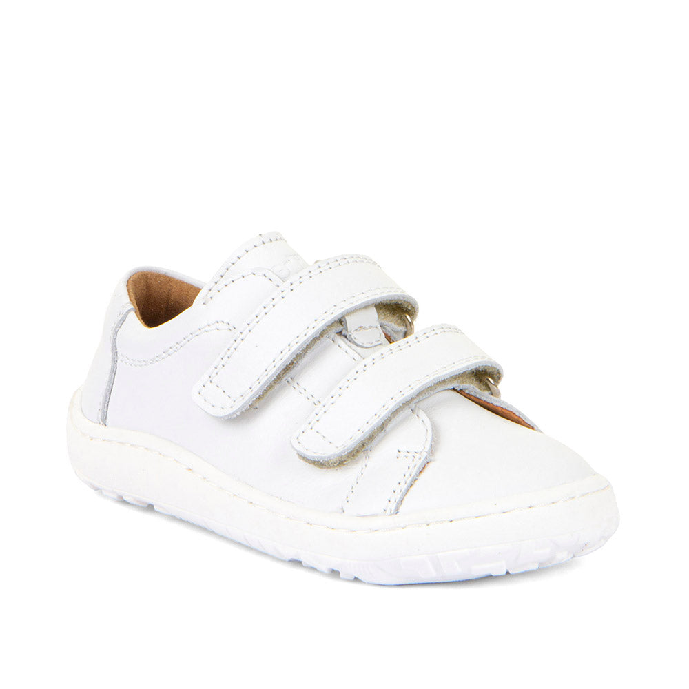 Zapatillas Deportivas Barefoot Base - Piel Hidrófuga - Blanco G3130276-2
