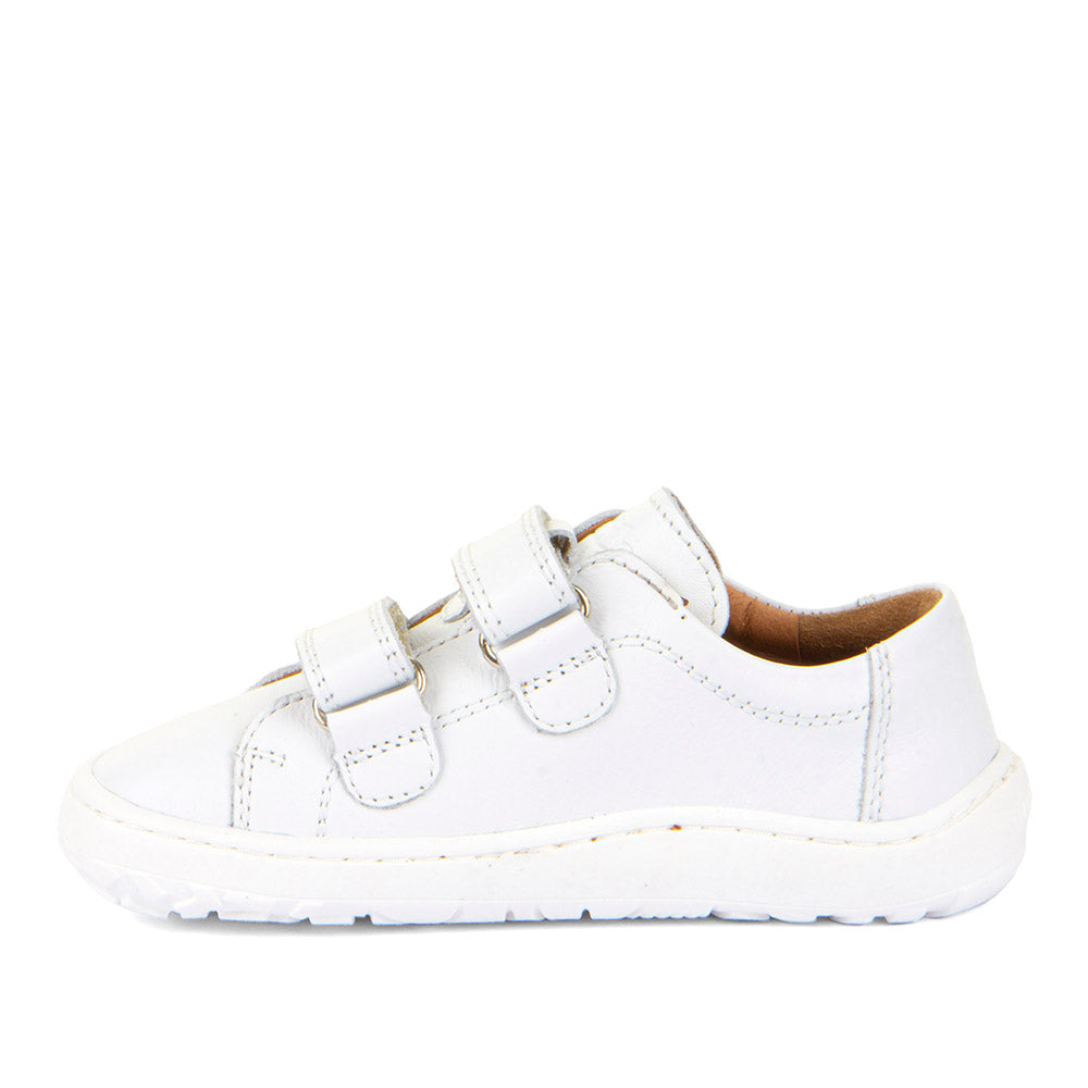 Zapatillas Deportivas Barefoot Base - Piel Hidrófuga - Blanco G3130276-2