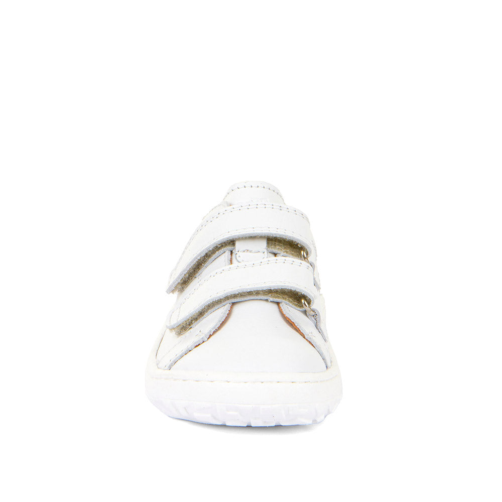 Zapatillas Deportivas Barefoot Base - Piel Hidrófuga - Blanco G3130276-2